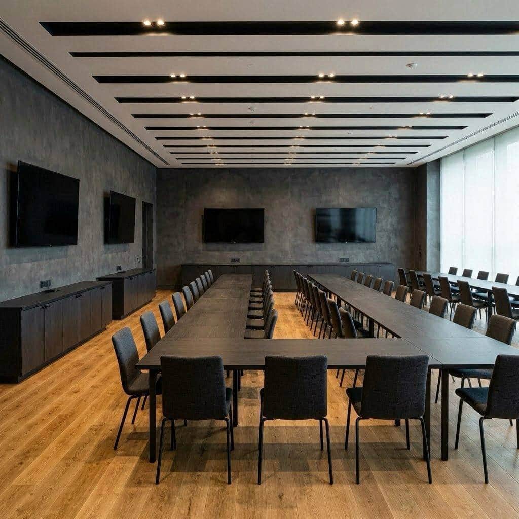 会议预约冲突发生后员工关怀组该怎样校准写字楼办公的前台接待区规划